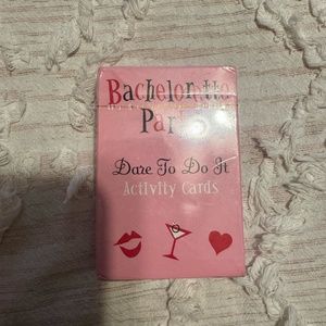 Bachlorette Party Activity Cards